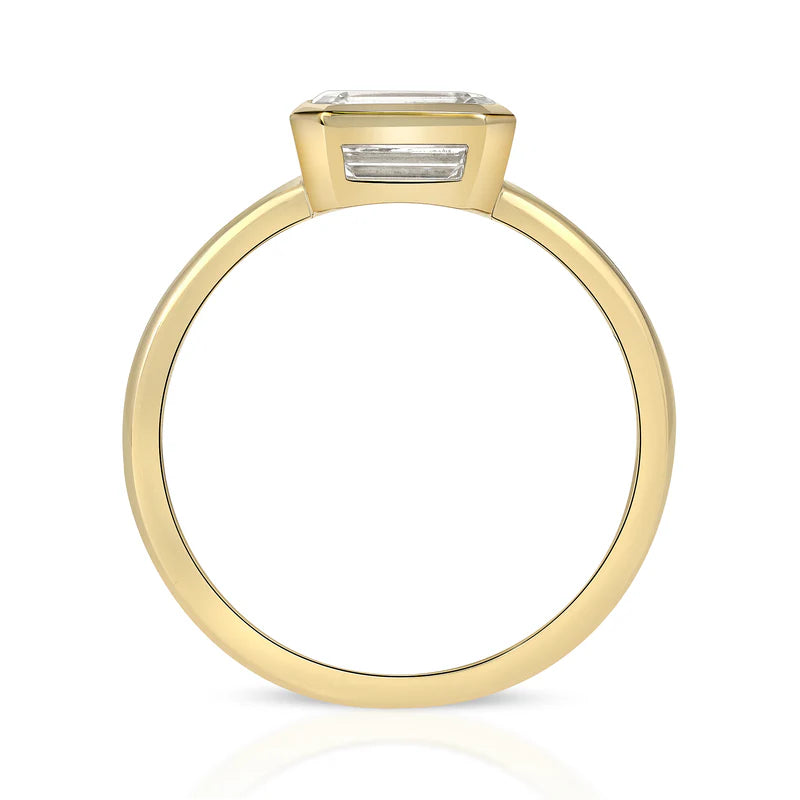 Single Stone Leah Ring