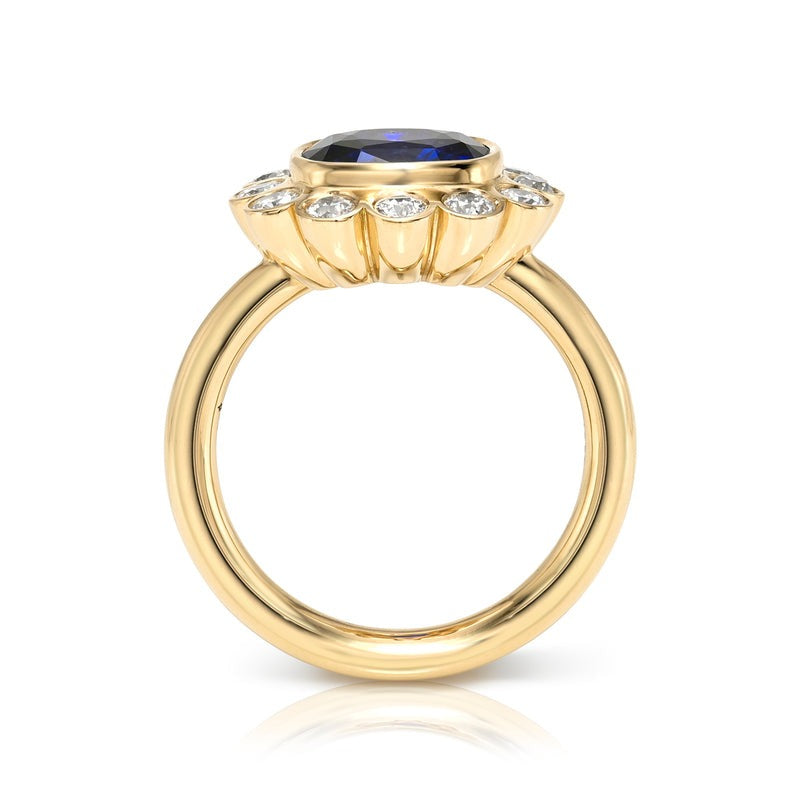 Single Stone Sapphire Lilibet Ring