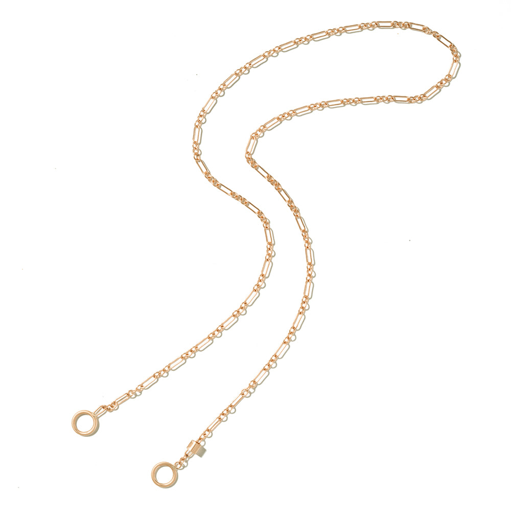 Marla Aaron 14K Yellow Gold Old World Chain Necklace