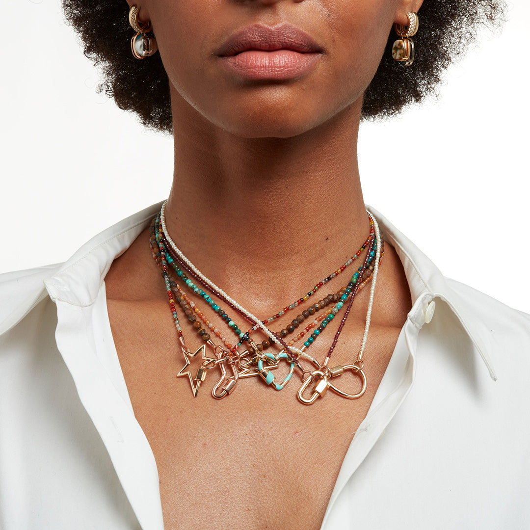 Marla Aaron Seed Pearl Itty Bitty Strand 16âł