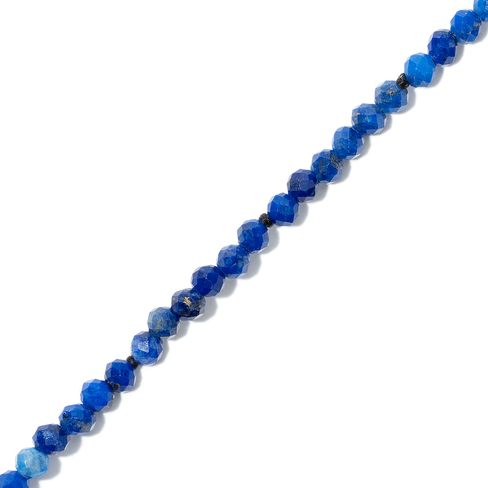 Marla Aaron Lapis Itty Bitty Strand 16″