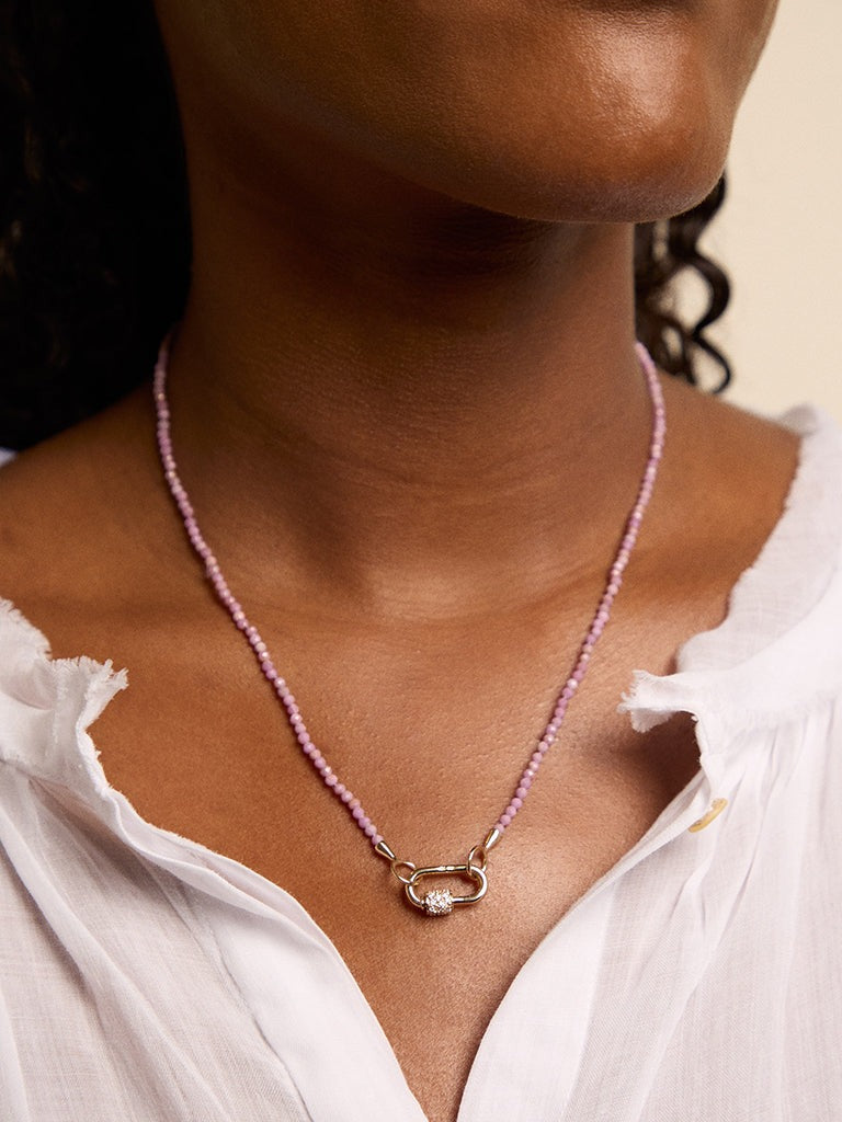 Marla Aaron Phosphosiderite Itty Bitty Strand 16″