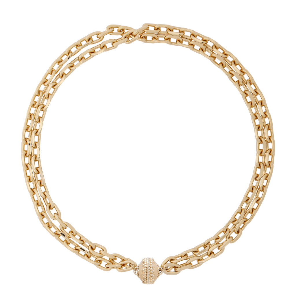 Clara Williams Sheridan Double Strand Necklace