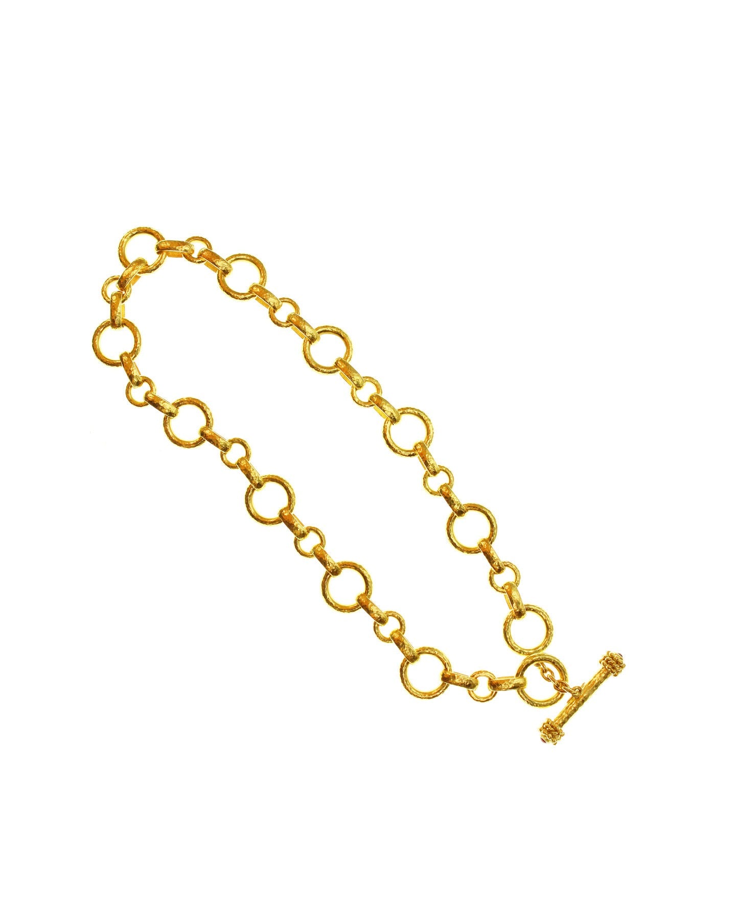 Elizabeth Locke “Large Siena” Link Necklace