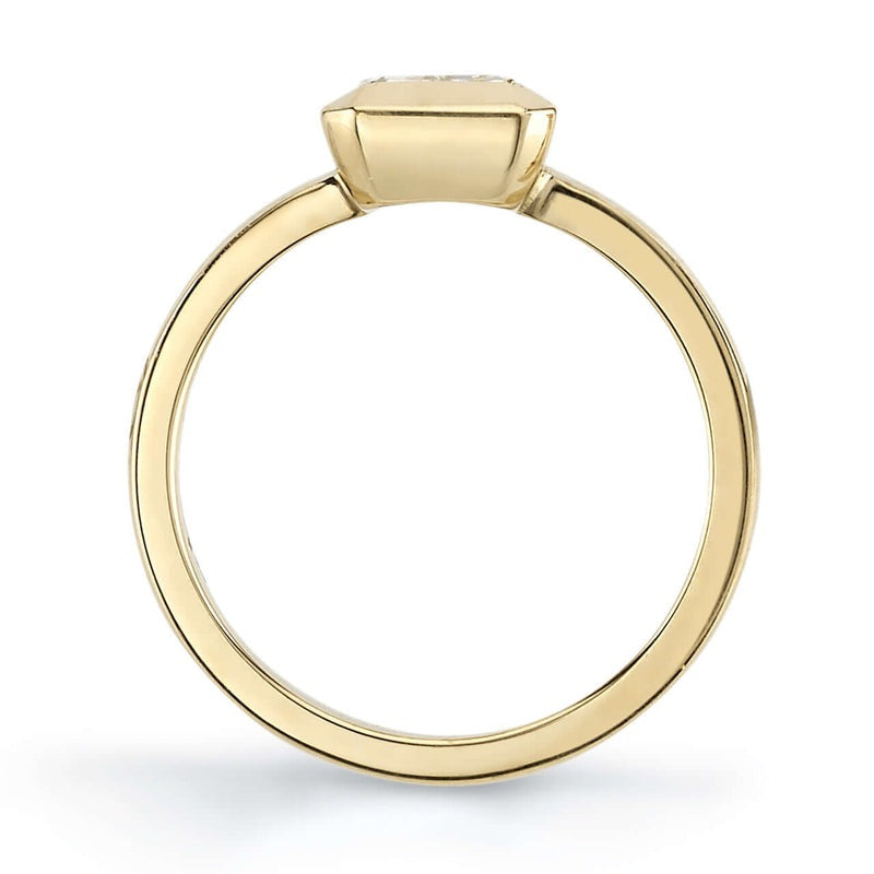 Single Stone Bea Ring