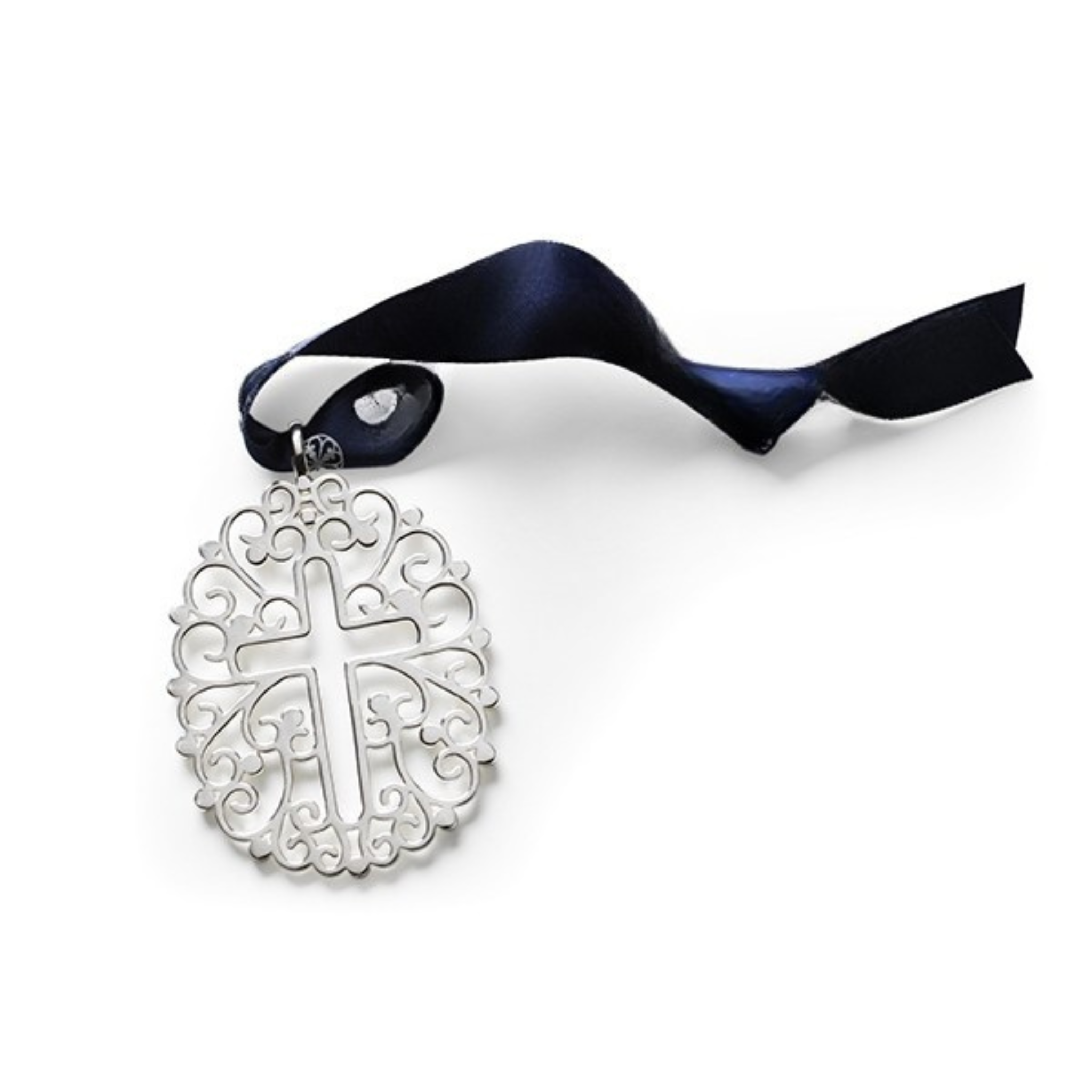 Open Filigree Cross Ornament