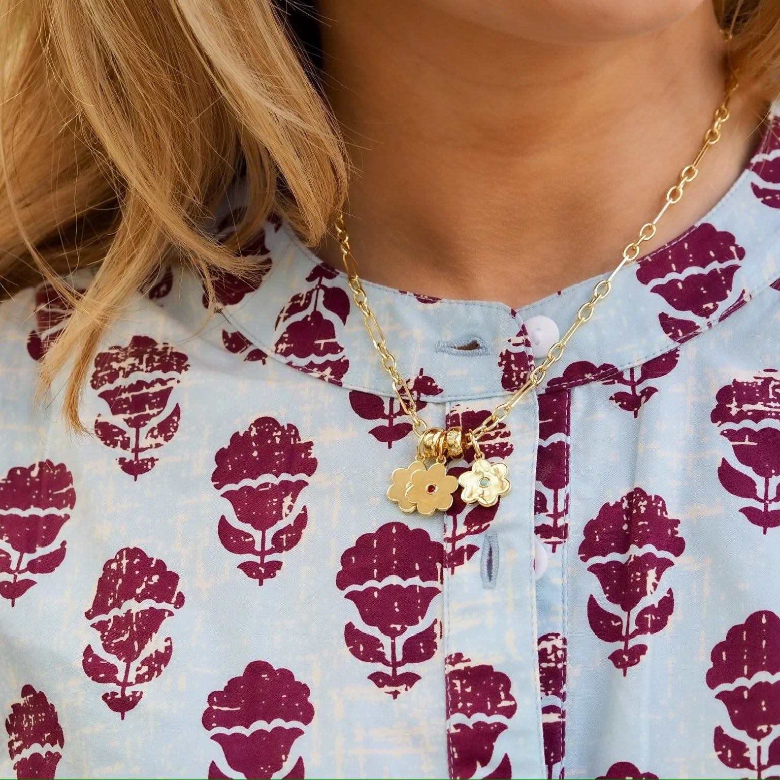 Goldbug Collection Birthday Daisy Charms