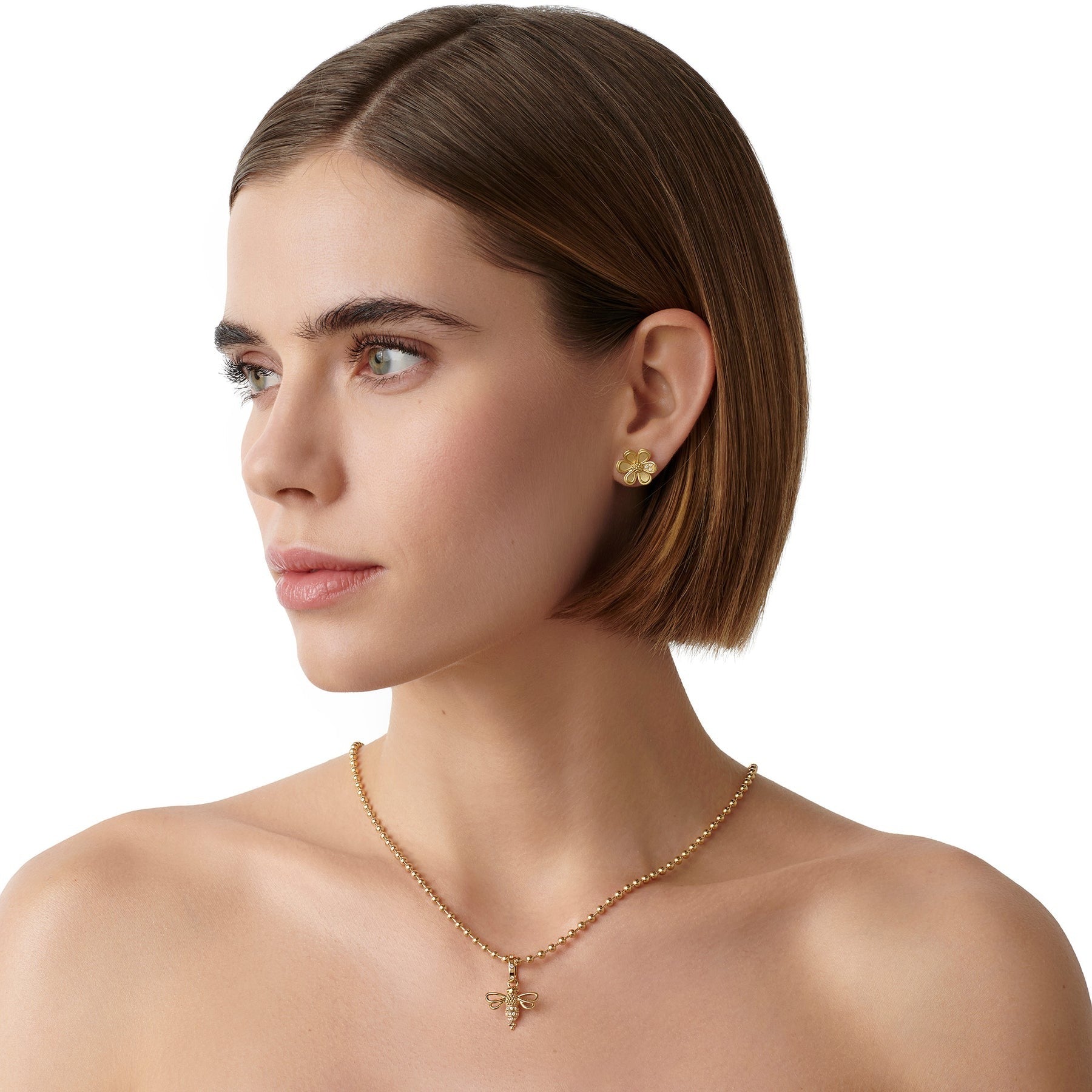 Temple St. Clair Resting Bee Pendant