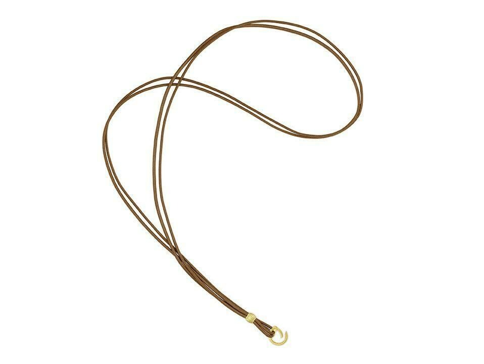 Paul Morelli Meditation Bell Cognac Waxed Cord