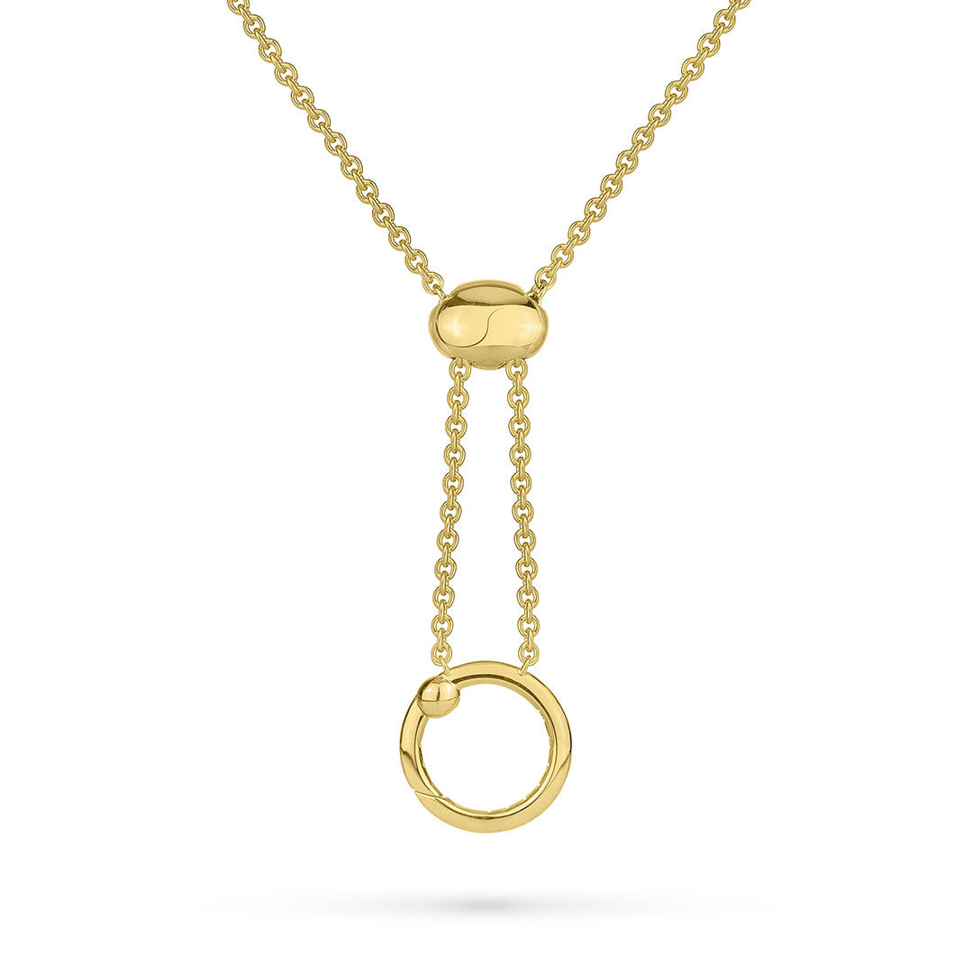 Paul Morelli Meditation Bell Slider Necklace