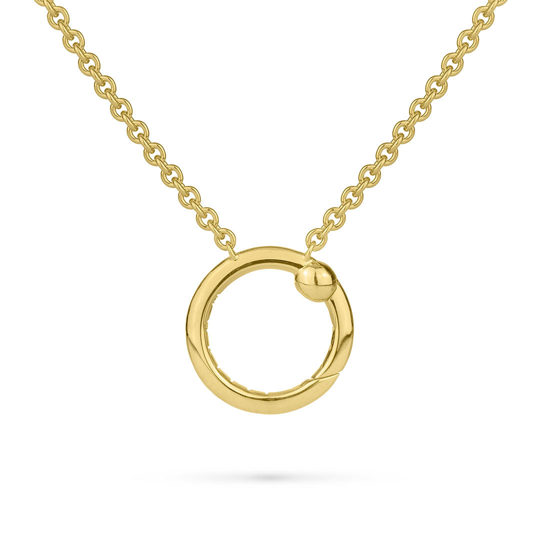 Paul Morelli Meditation Bell Slider Necklace