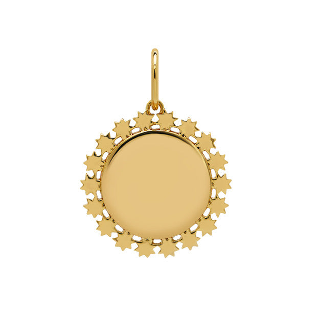 Goldbug Small Star Edge Pendant