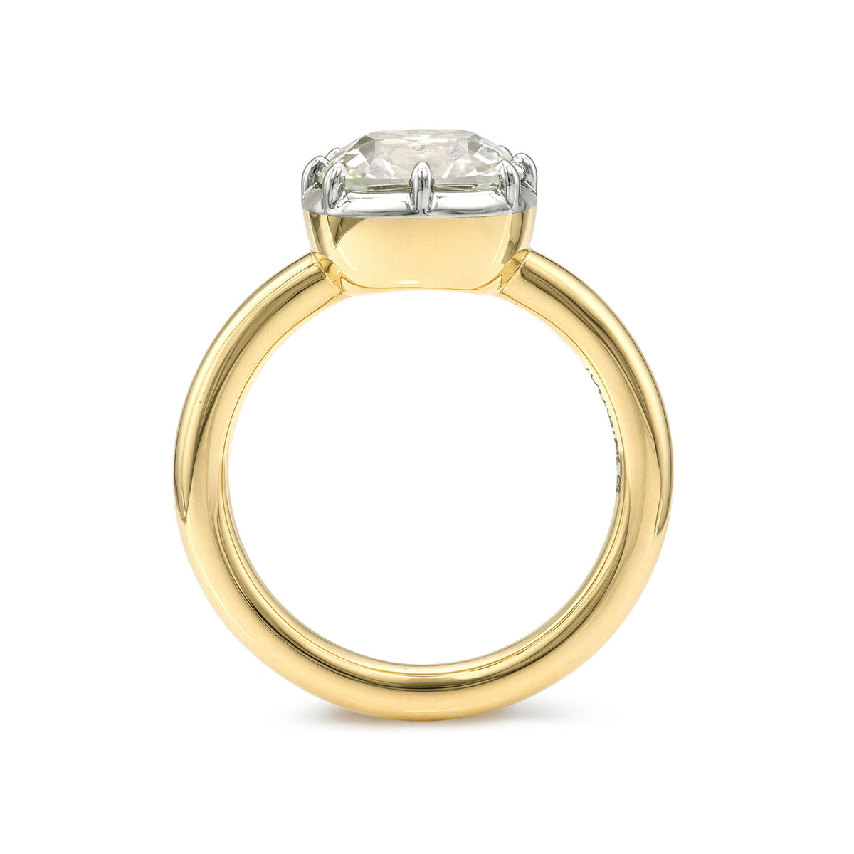 Single Stone Marian Ring
