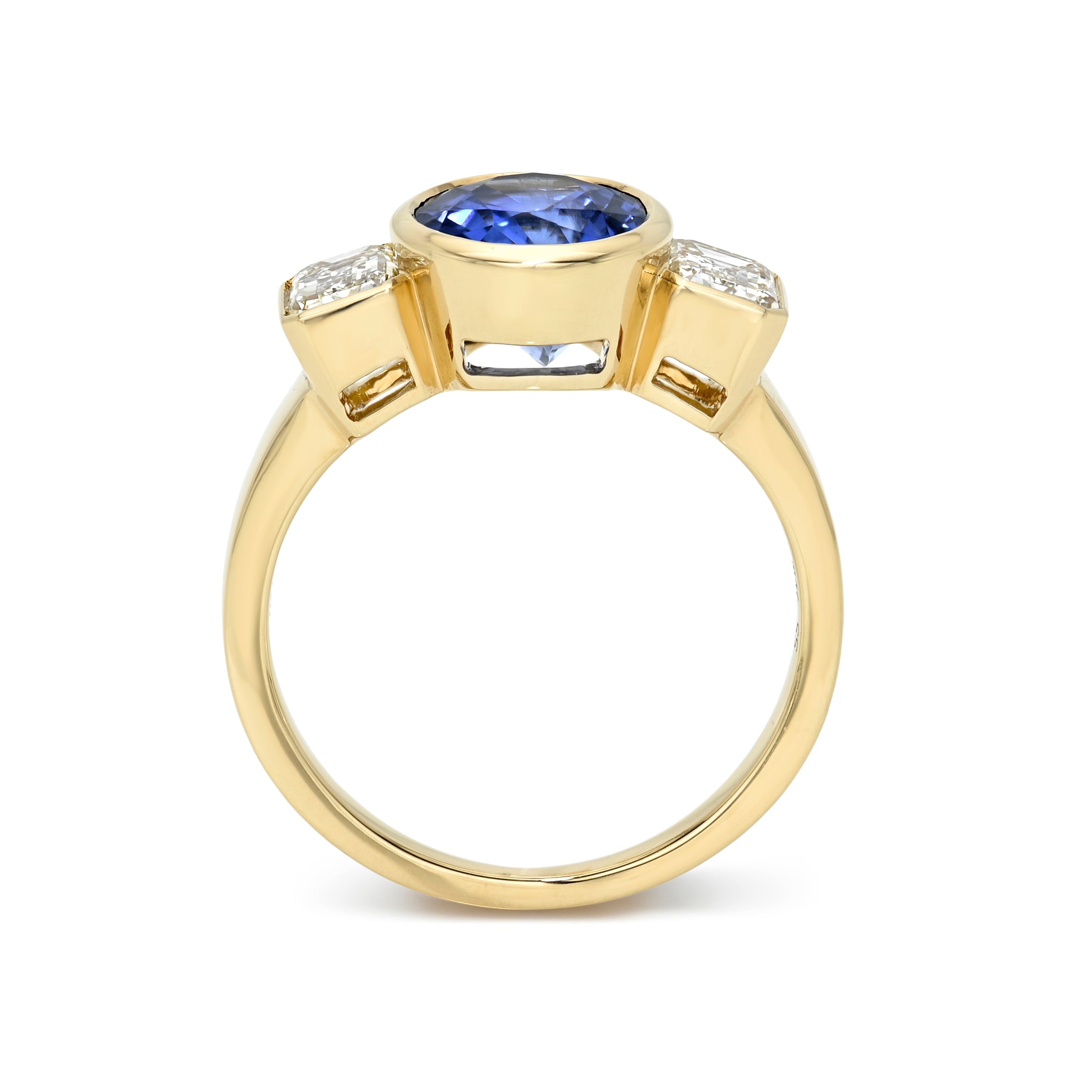 Single Stone Sapphire Amelia Ring