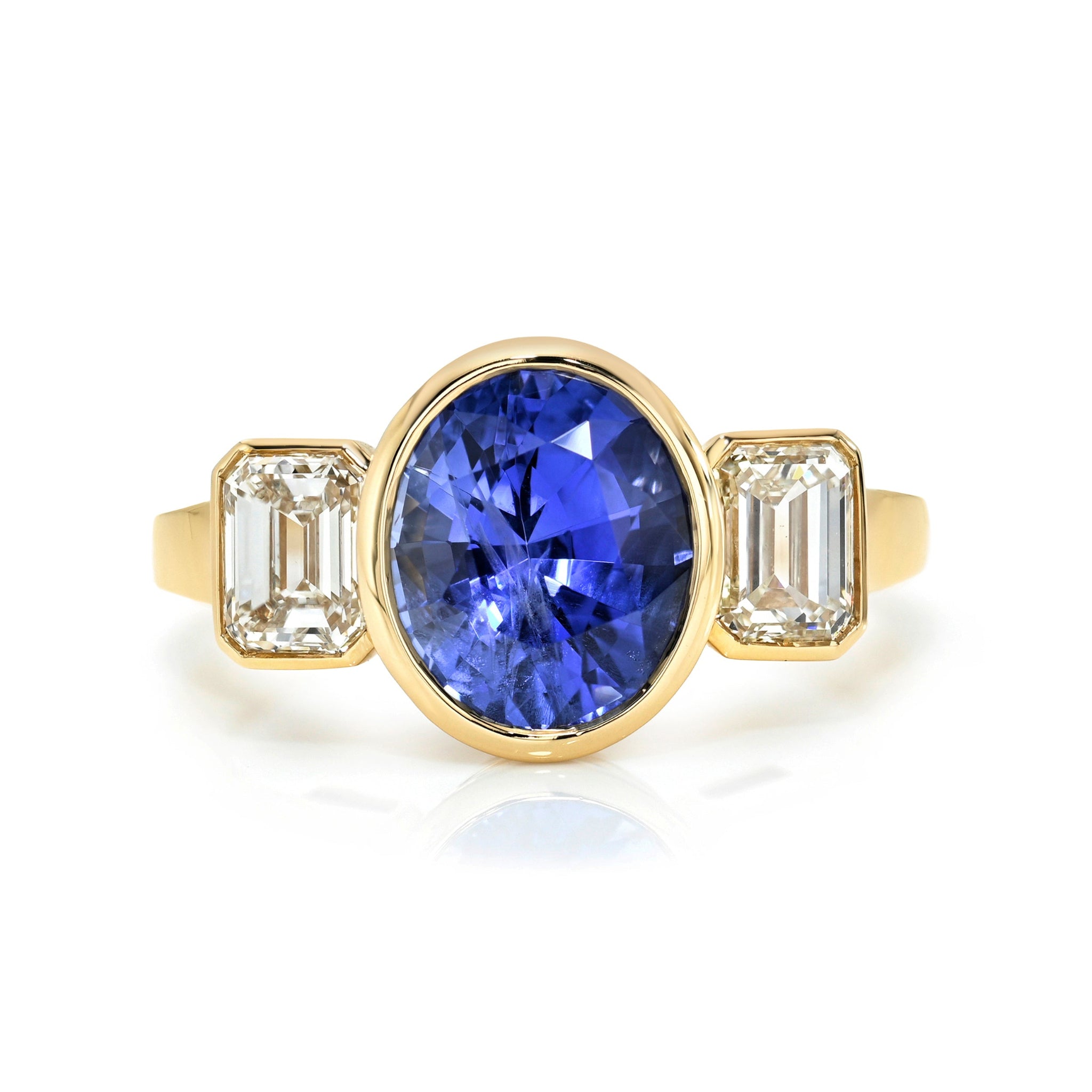 Single Stone Sapphire Amelia Ring