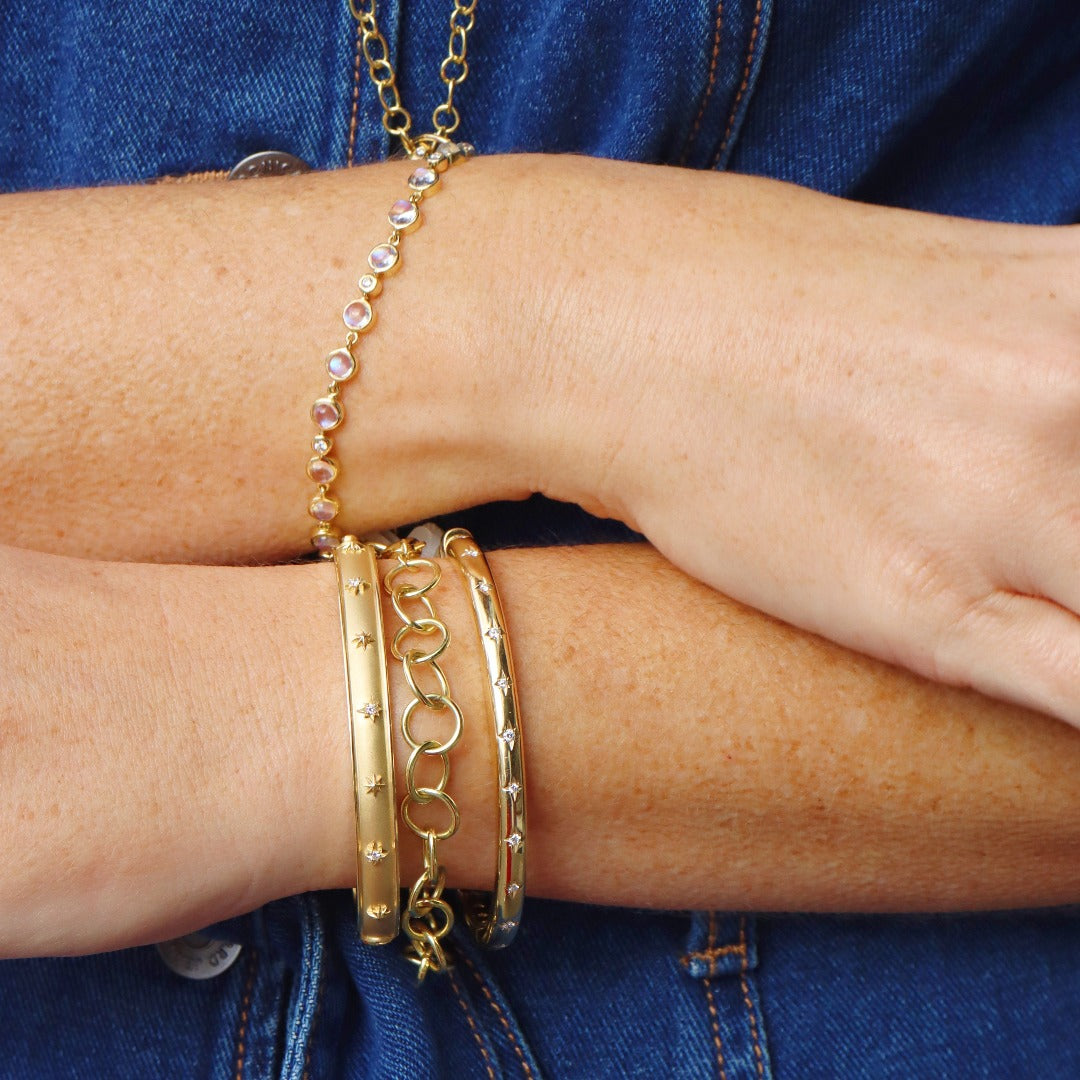 Temple St. Clair Blue Moon Link Bracelet