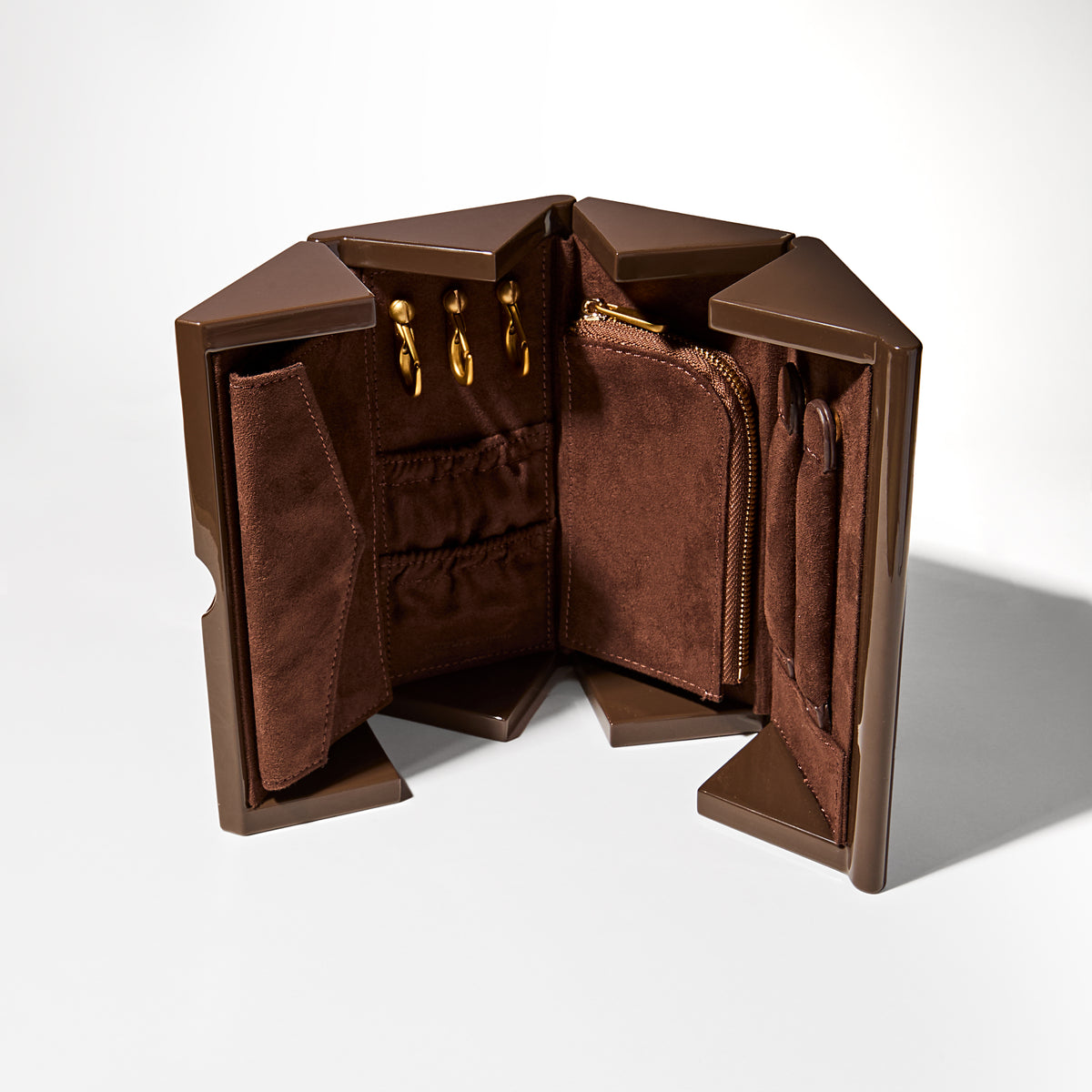 Marla Aaron Some of the Things Box in Chocolate