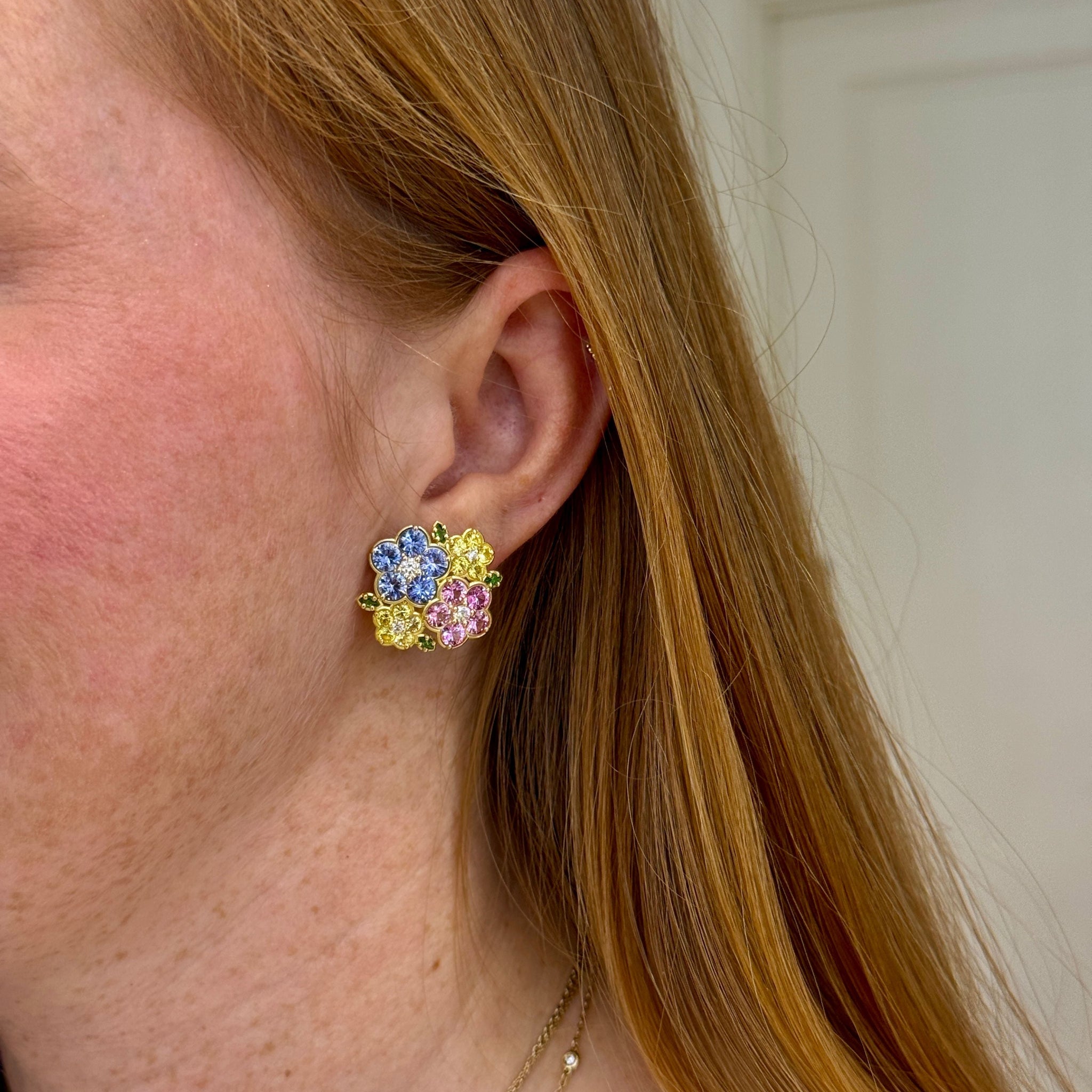 Paul Morelli Wild Child Cluster Earrings