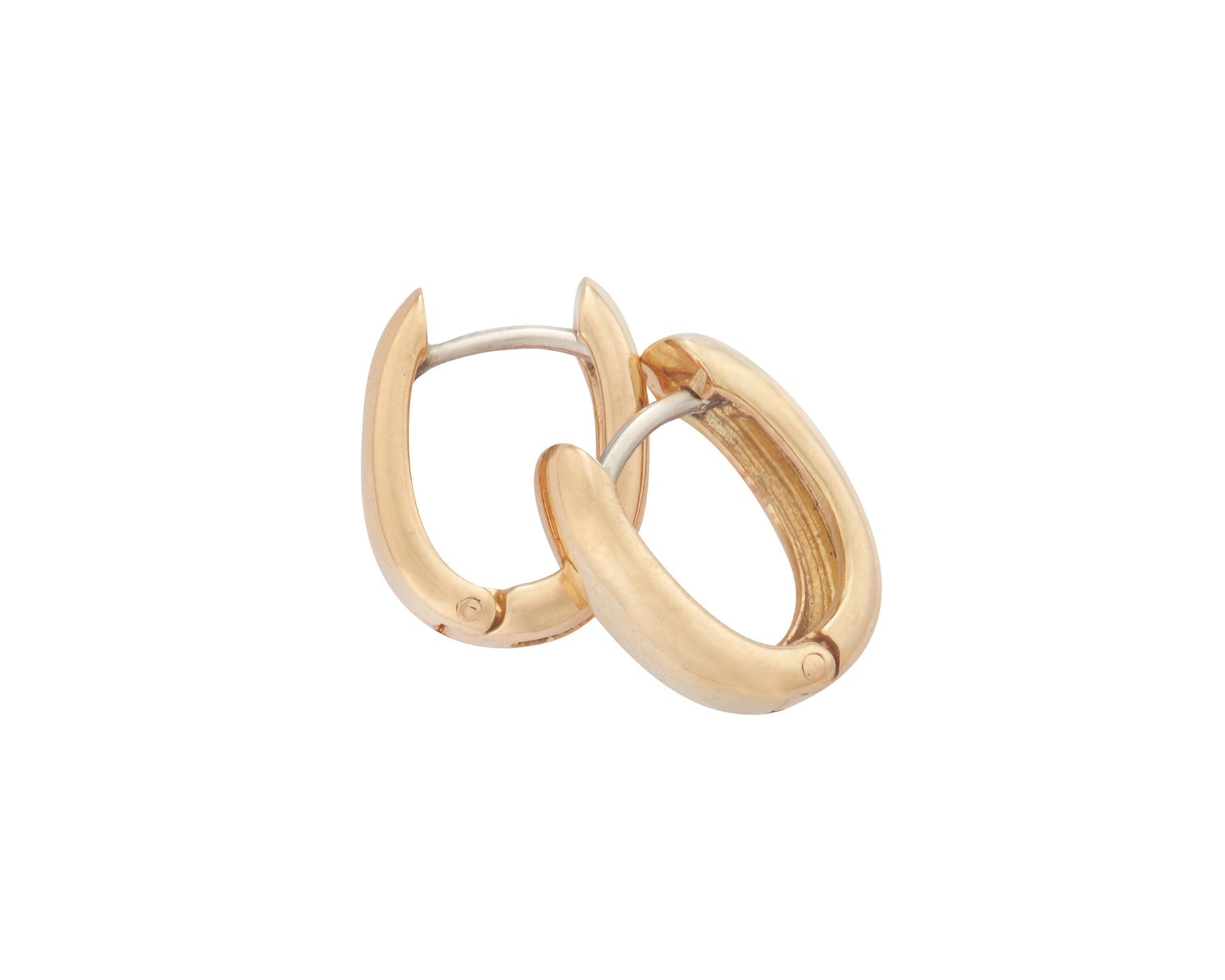 Marla Aaron 18K Gold Huggie Earring Base