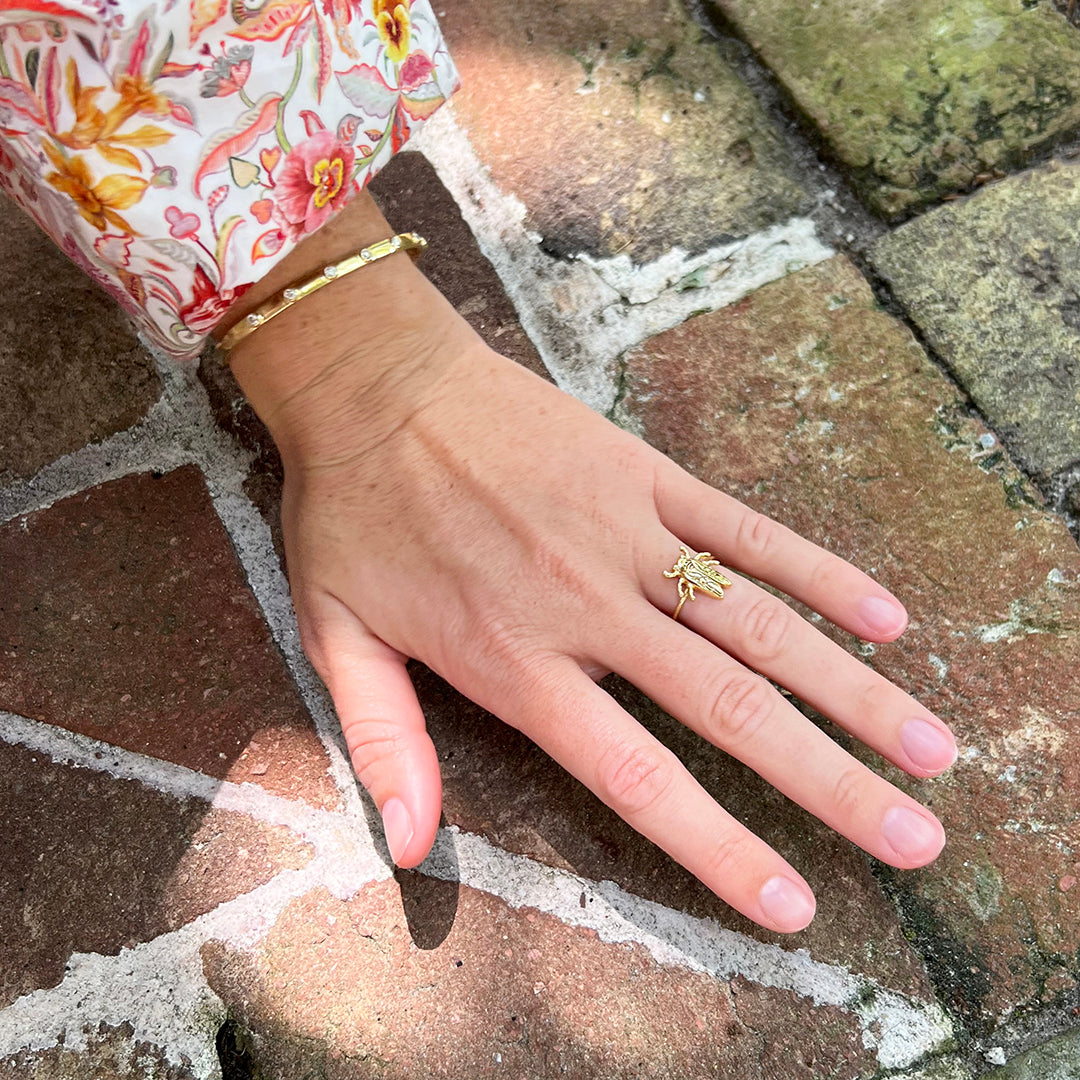 Goldbug Baby Bug Ring