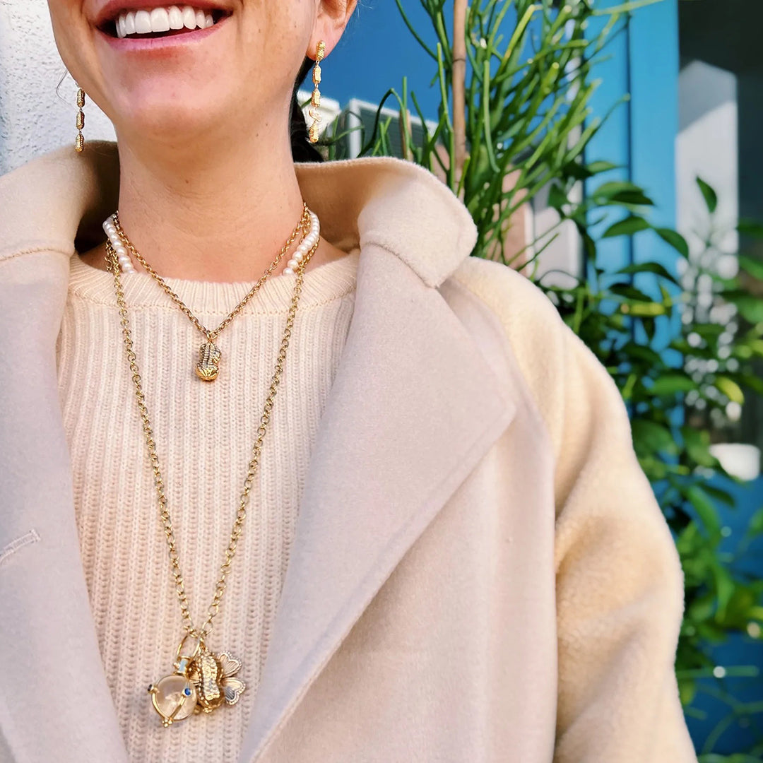 Goldbug Peanut Charm