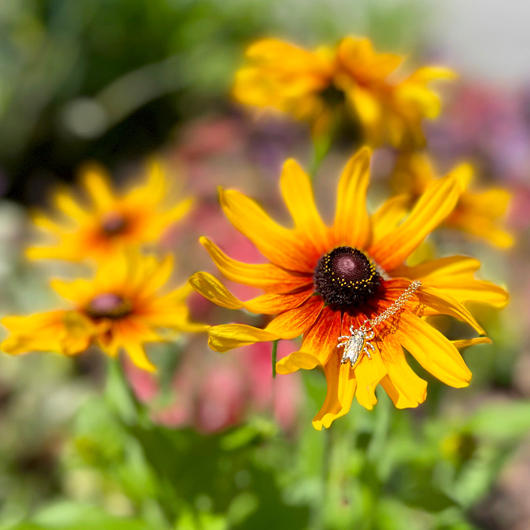 Goldbug Baby Bug Charm Necklace
