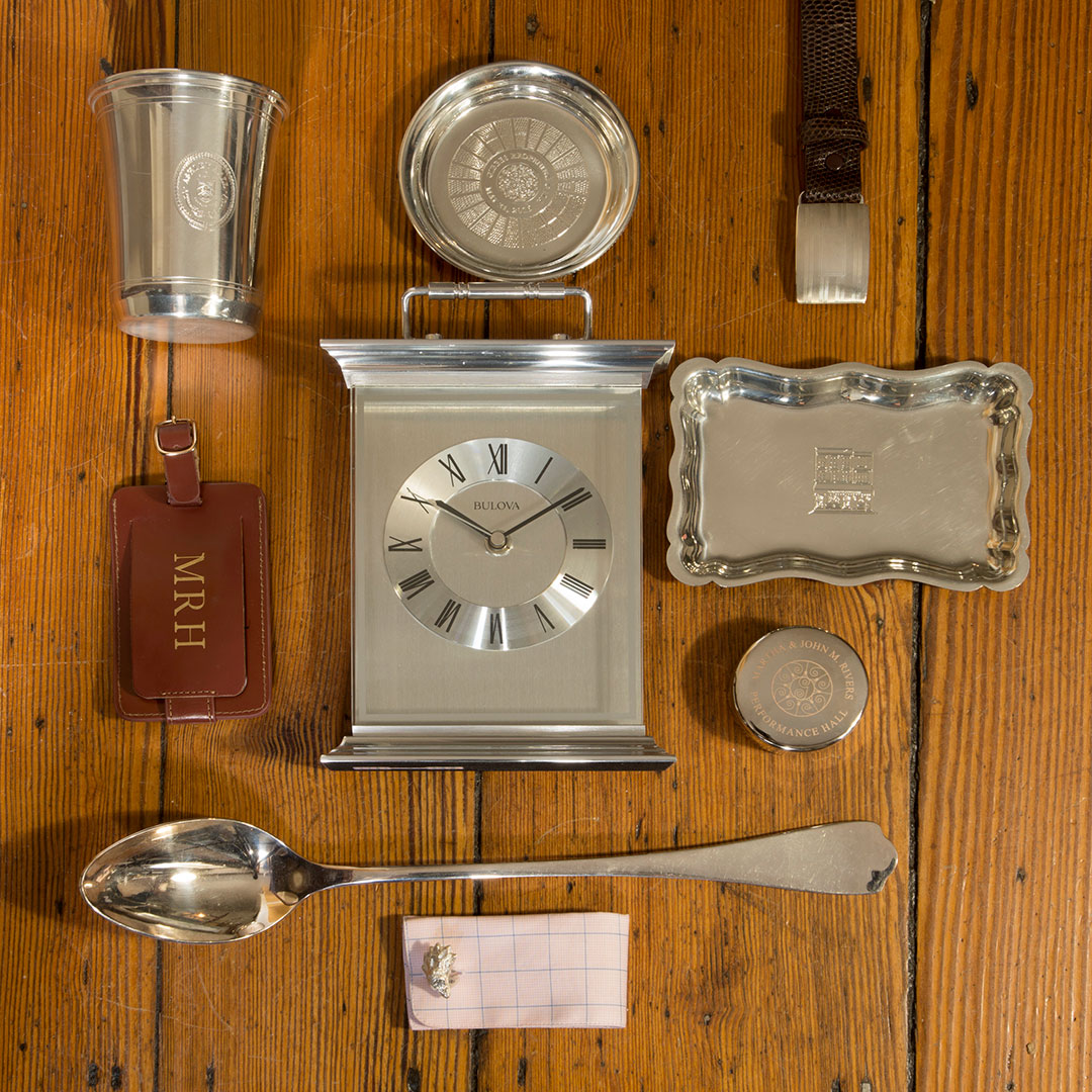 Pewter Chippendale Small Tray