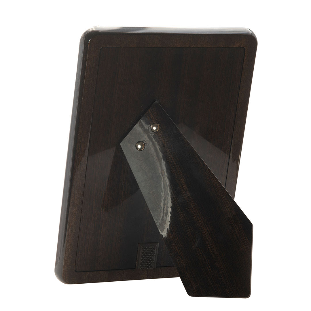 Sterling Silver Rounded Engraved Picture Frame 4x6