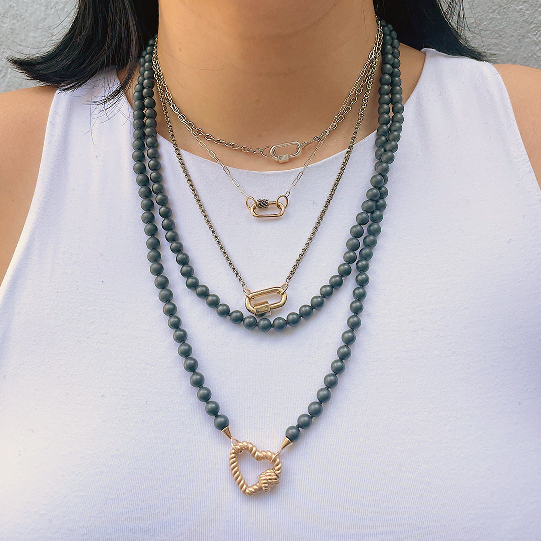 Marla Aaron Silver Baby Lock