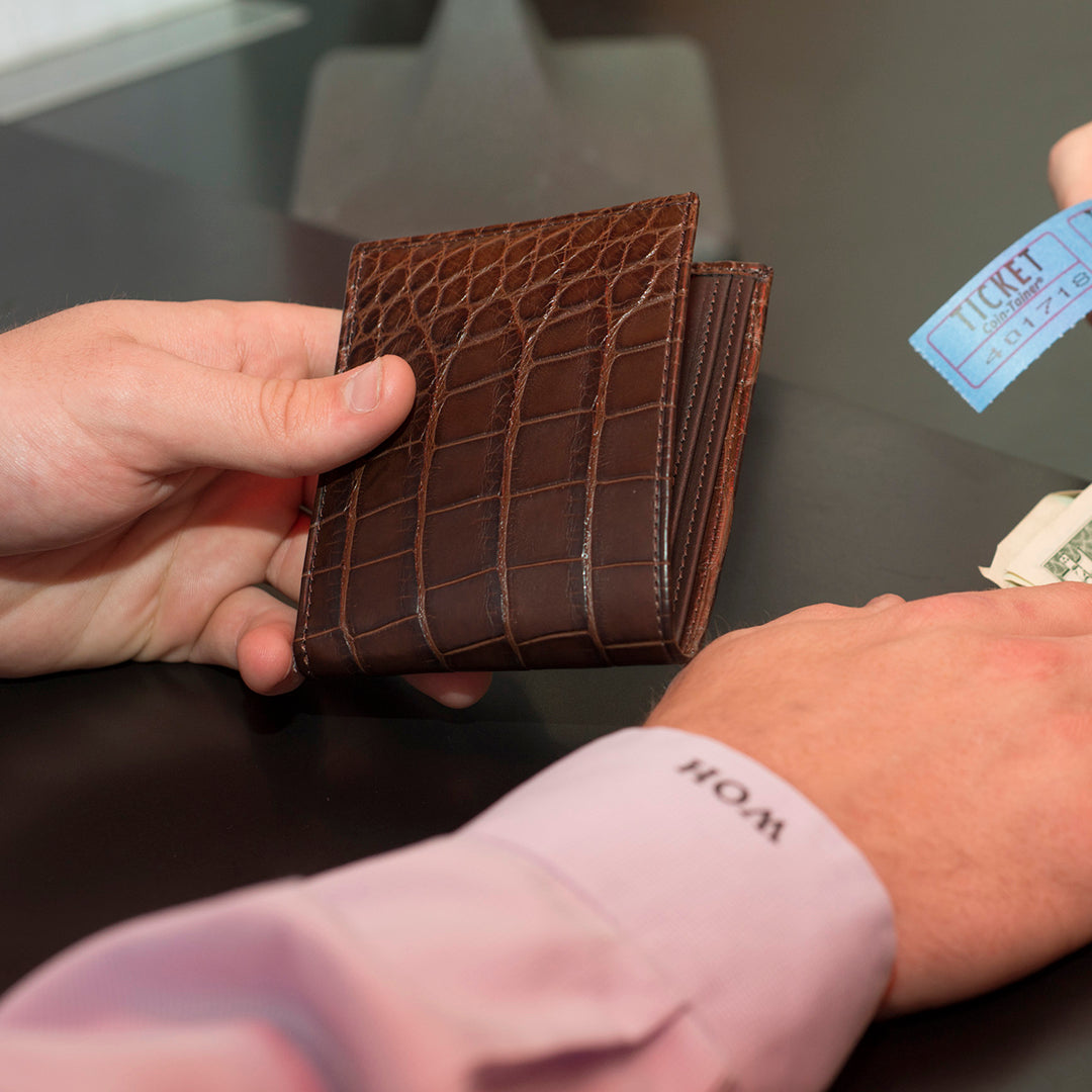 George Campsen Original Alligator Bifold Wallet