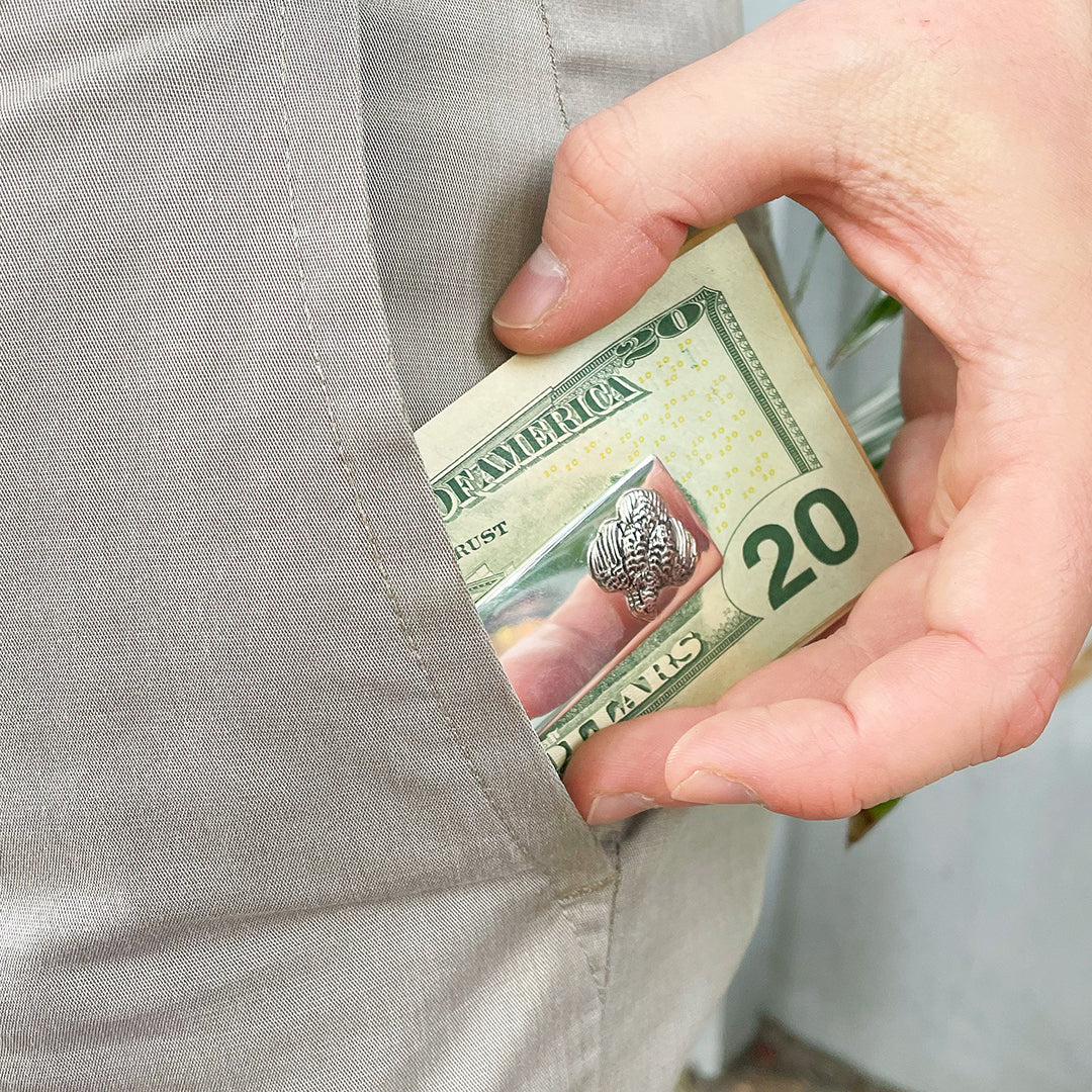 Grainger McKoy Sterling Silver Quail Money Clip