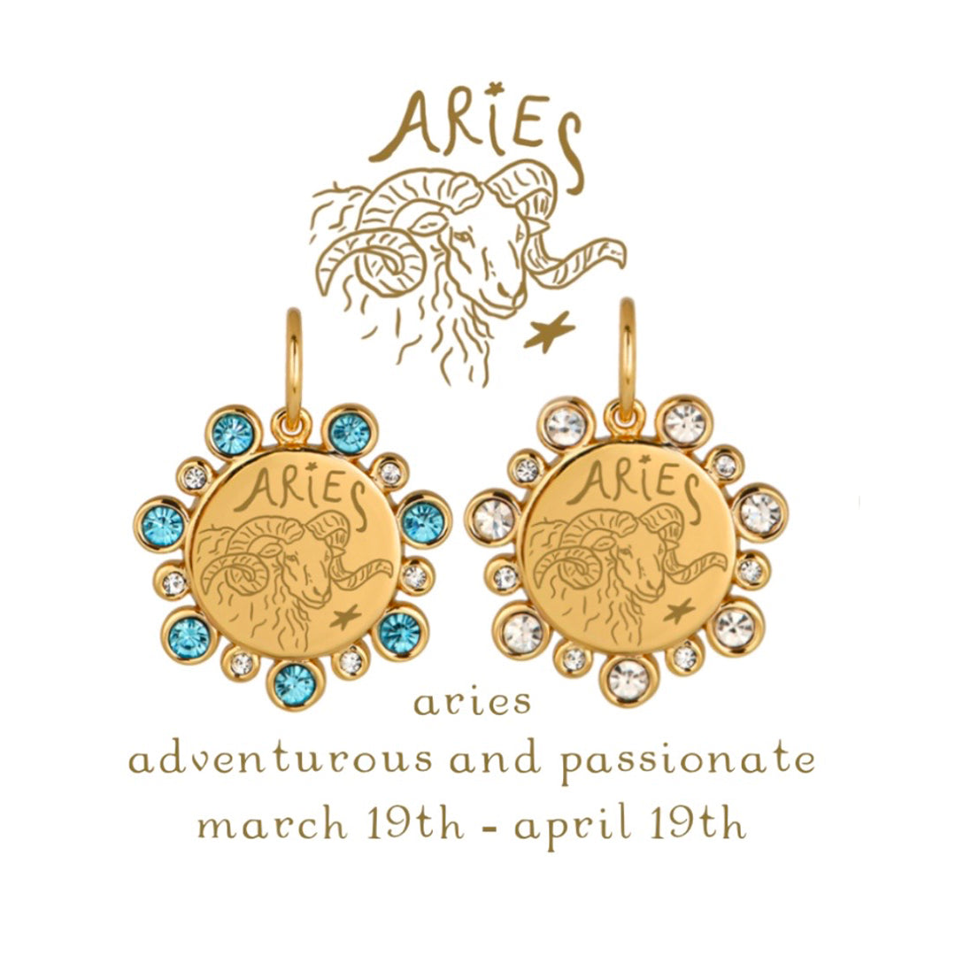 Goldbug April Birthstone Pendant