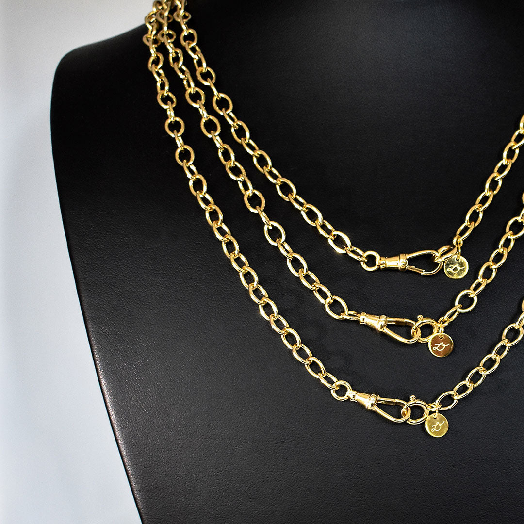 Lawson Dahl 18K Yellow Gold Plated Bay Colony Necklace