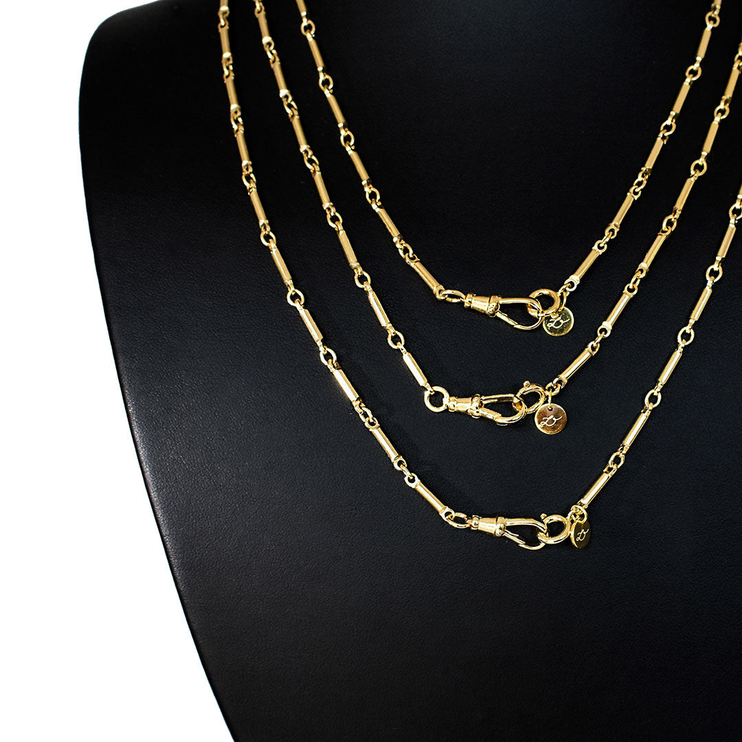 Lawson Dahl 18K Yellow Gold Plated Bondi Necklace