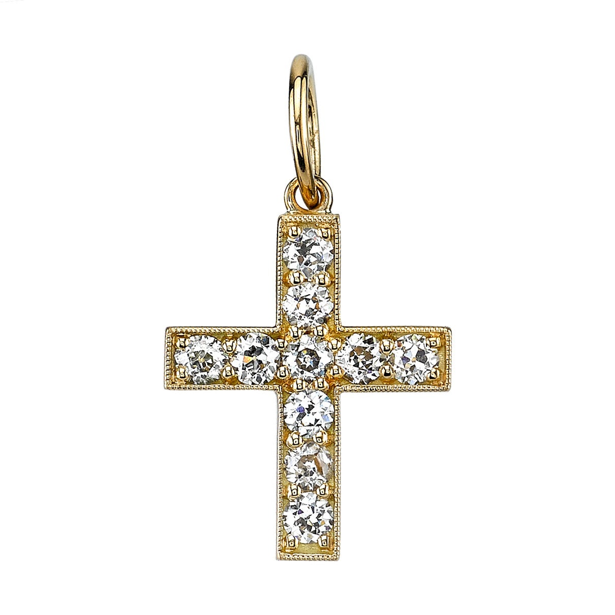 Single Stone Diamond Carmela Cross