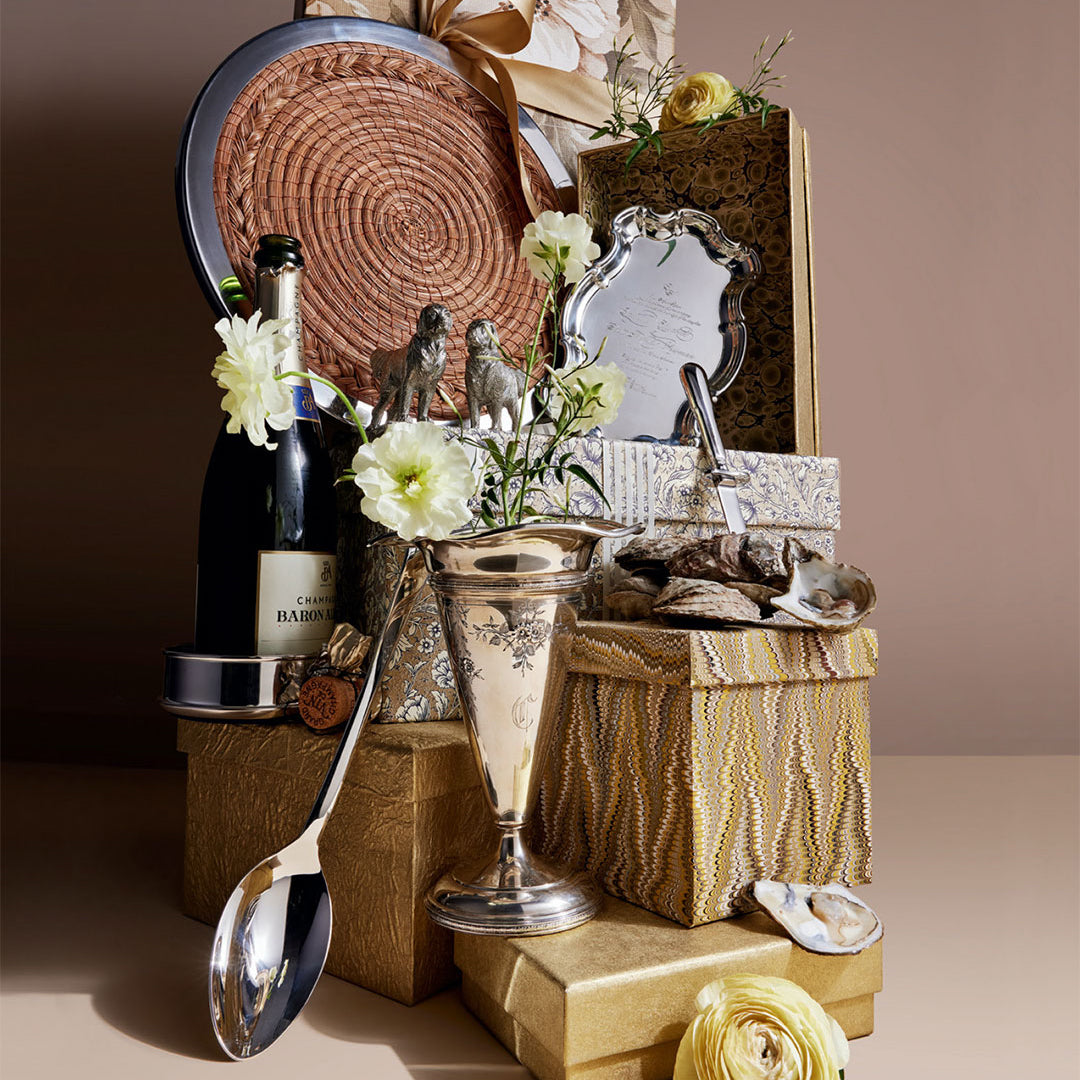 Pewter Retriever Salt & Pepper Shaker Set