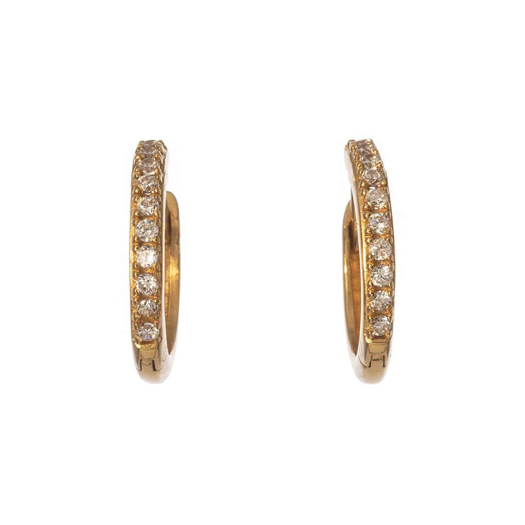 Goldbug Lowcountry Firefly Huggie Hoop Earrings