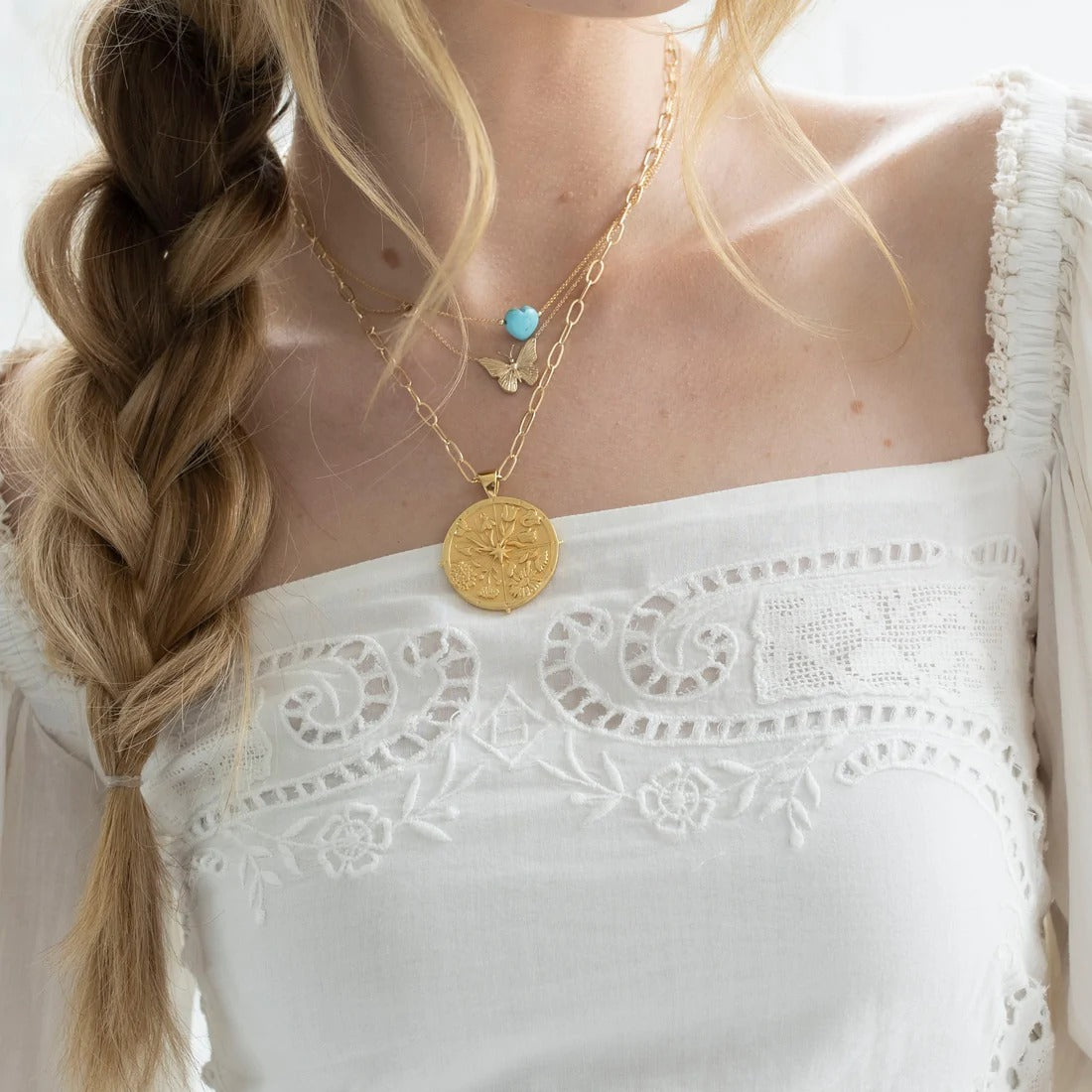Jane Win Drawn Link Chain Necklace