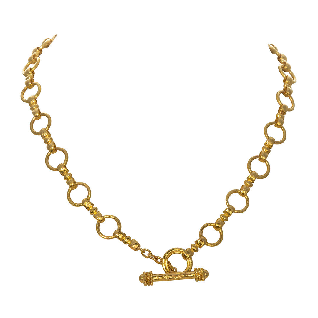 Elizabeth Locke “Celtic” Link Necklace