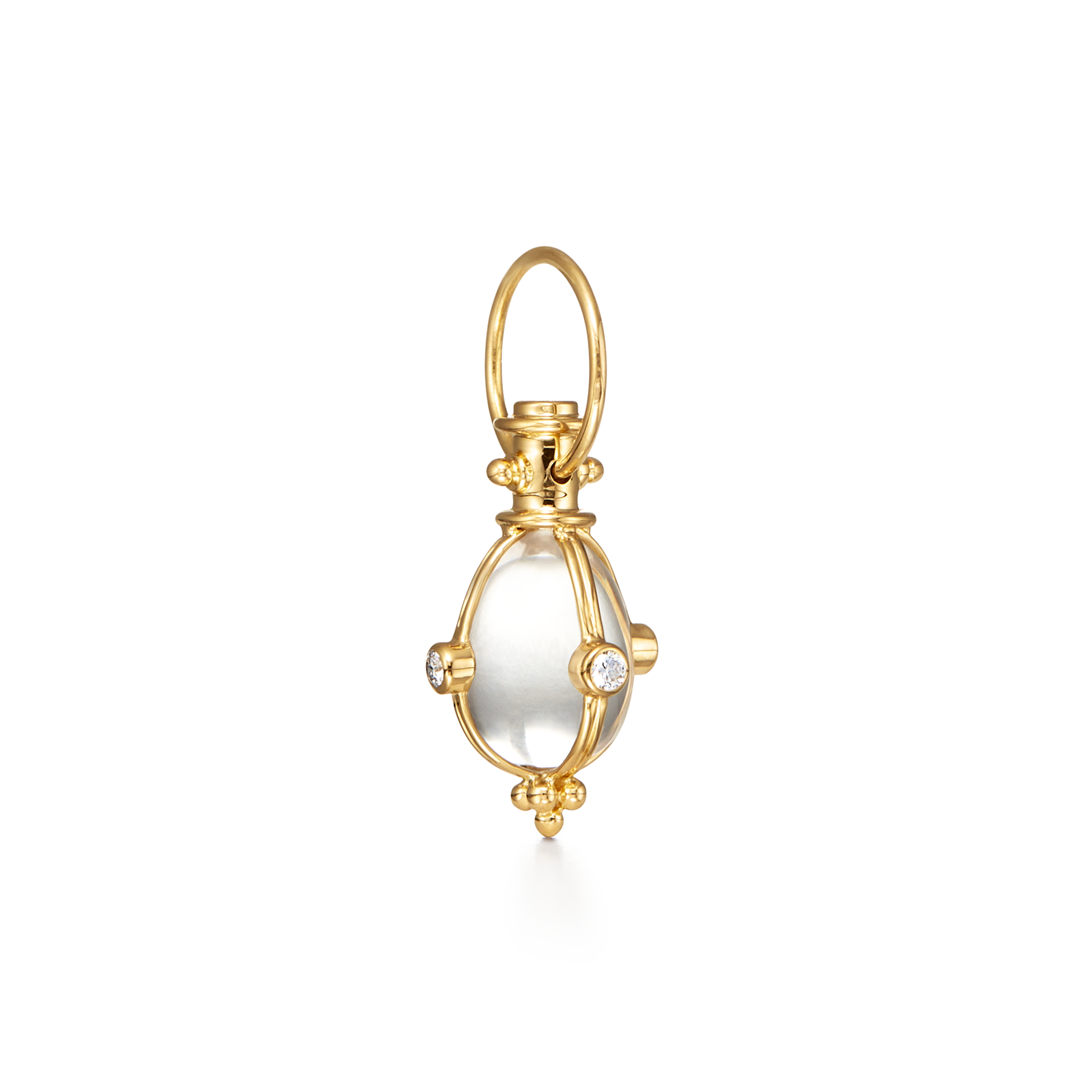 Temple St. Clair Diamond Classic Rock Crystal Amulet XS