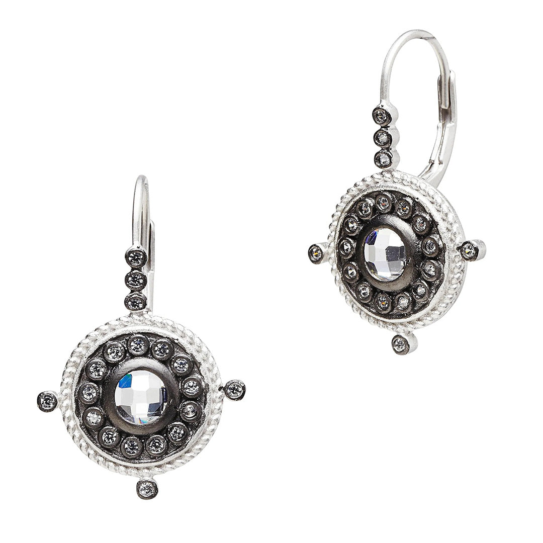bebe Silver Tone Lock & Key Necklace & Earring Set 3 pr. Earrings  NEW