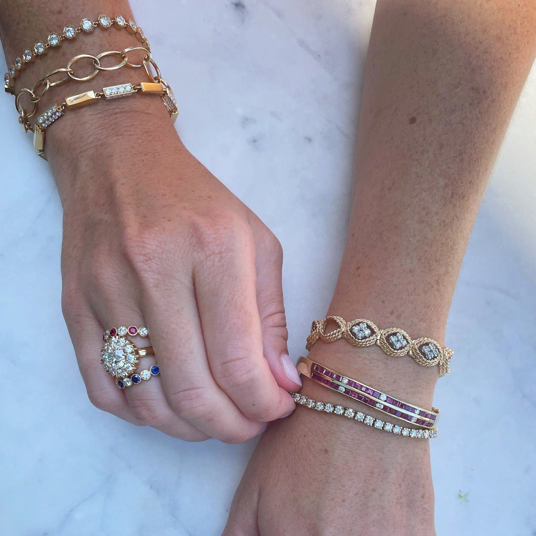 Single Stone Diamond Giana Bracelet