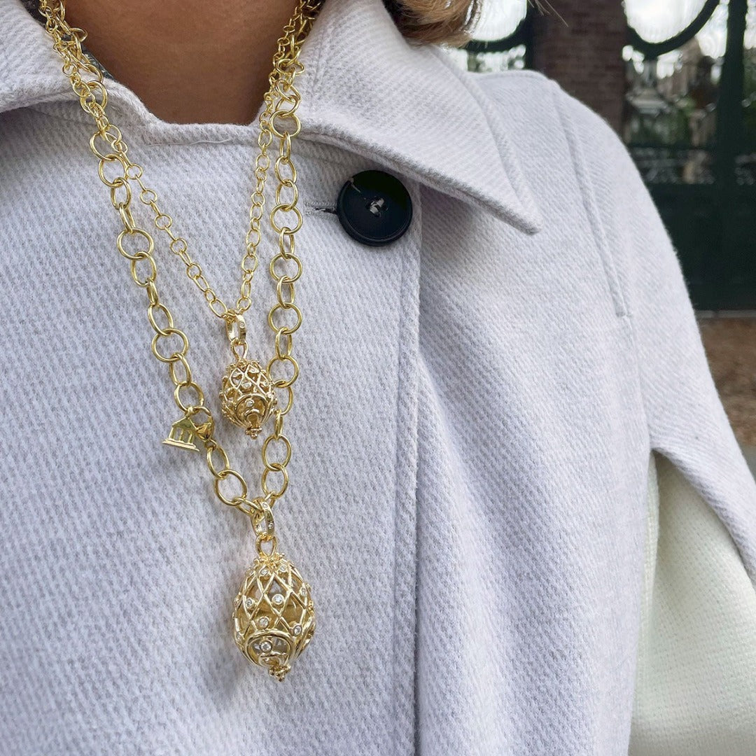 Temple St. Clair Pineapple Gate Amulet