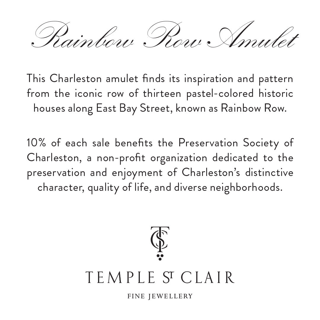Temple St. Clair Rainbow Row Amulet
