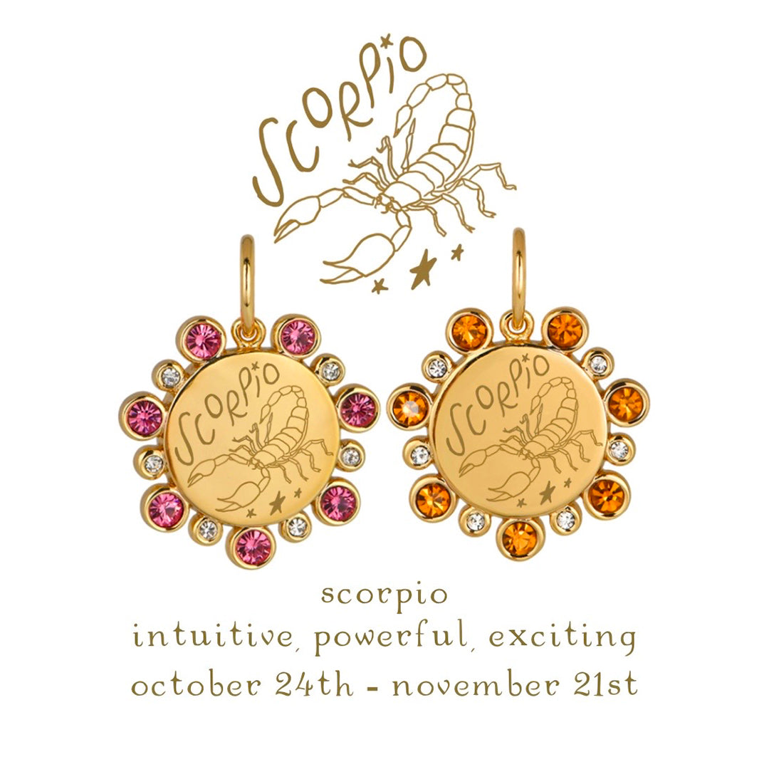 Goldbug October Birthstone Pendant