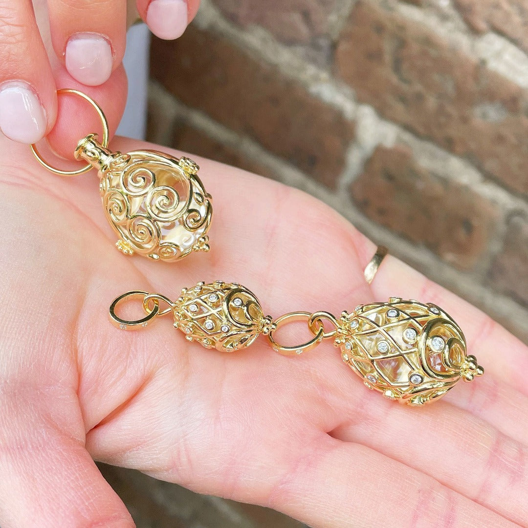 Temple St. Clair Pineapple Gate Amulet