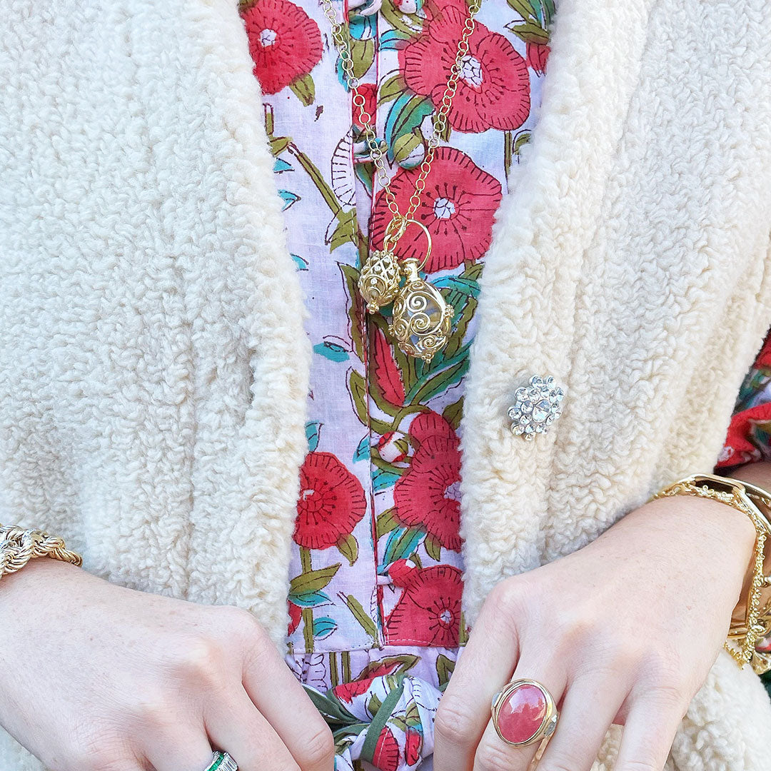 Temple St. Clair Pineapple Gate Amulet