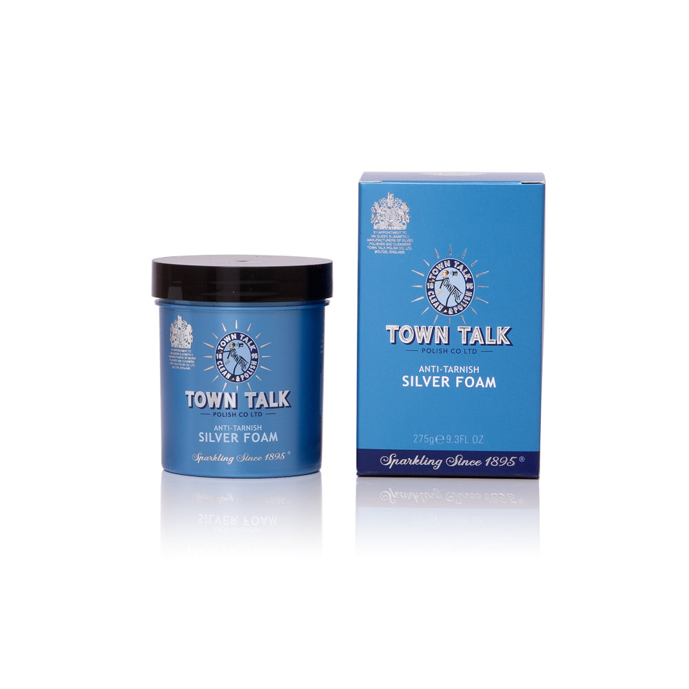 Town Talk Anti-Tarnish Silver Foam Sterling Silver Polish Silver Polish Cleaner