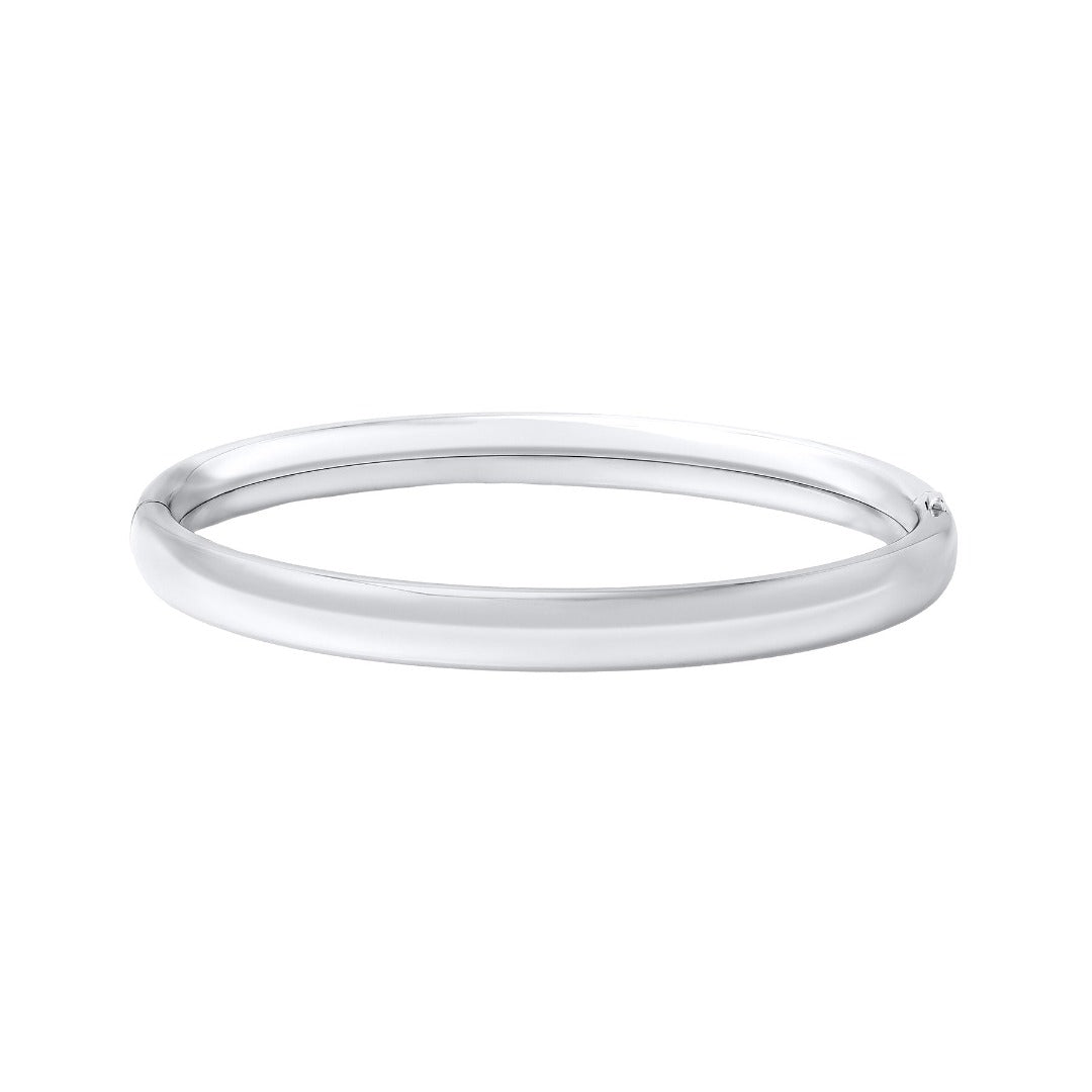 Child Sterling Silver Plain 5mm Bangle