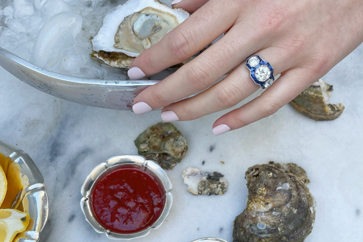 Oysters. . . With a Side of Sparkle!